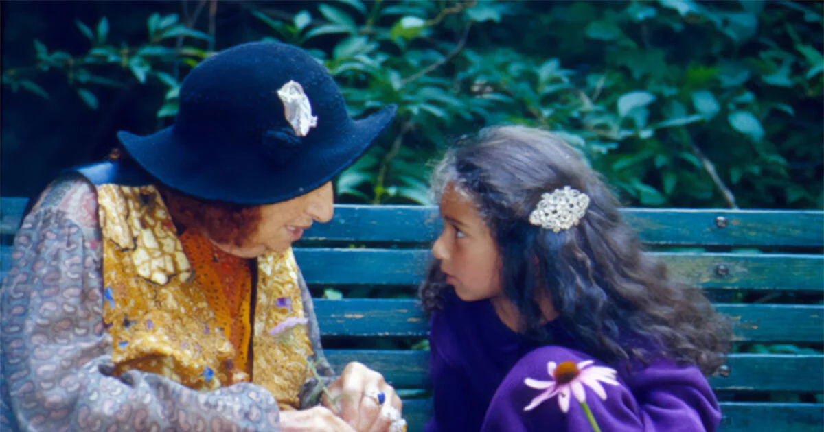 Juliette de Bairacli Levy and Gracie Phillips