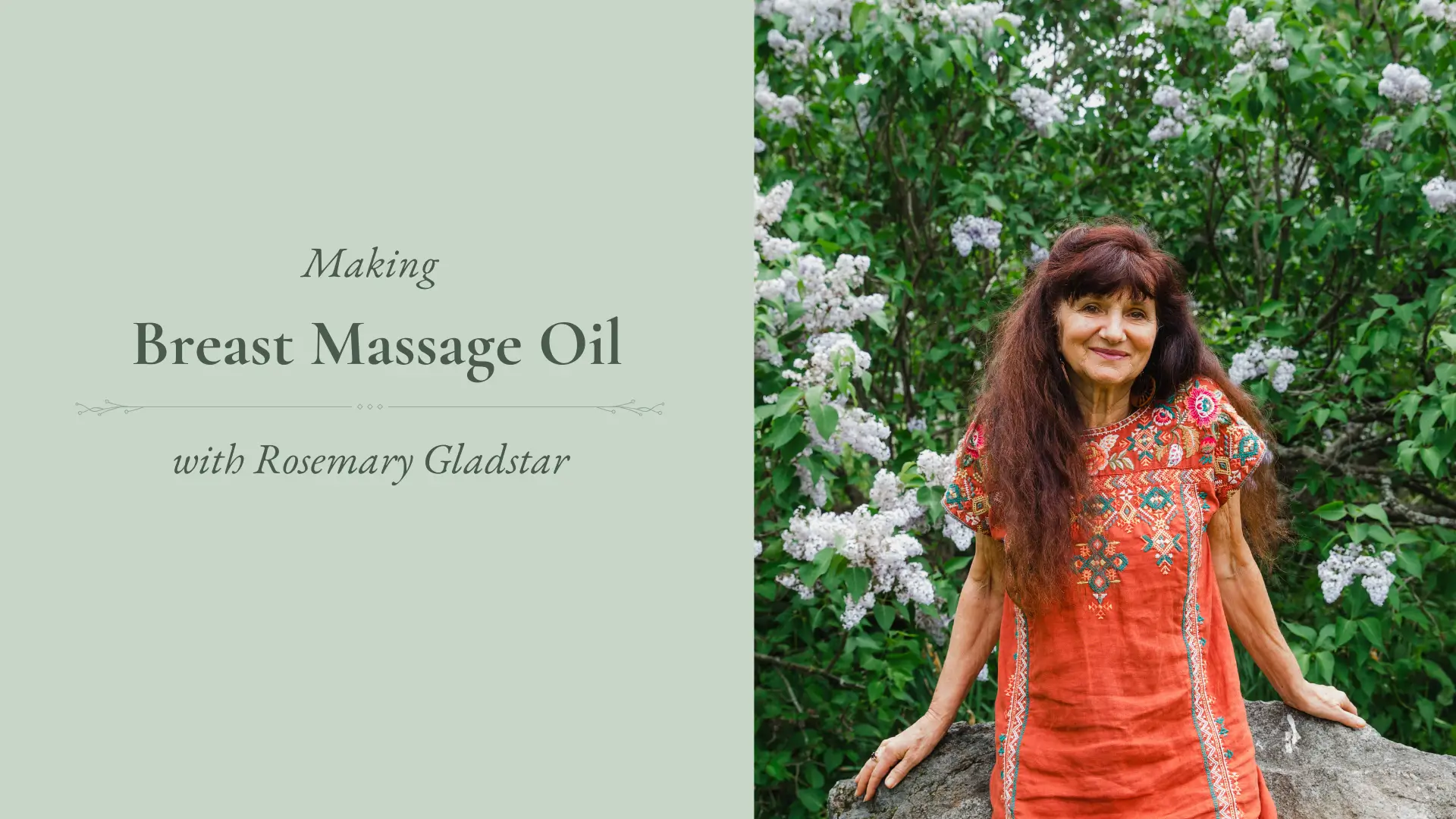 Breast Massage Oil